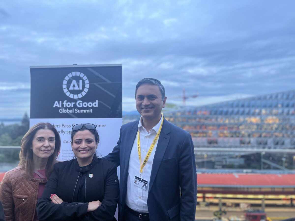 UNICC team at the AI for Good 2024 Summit